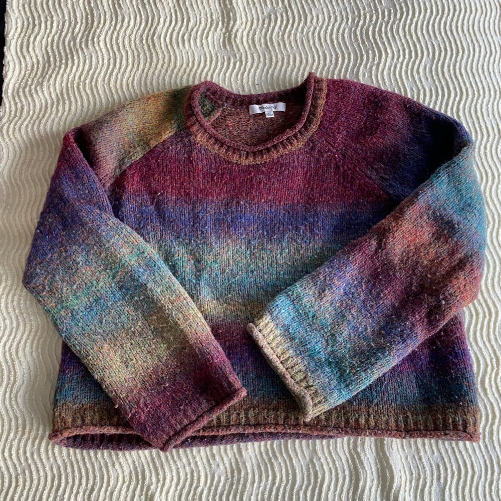 Madewell Space Dye Pullover